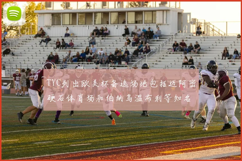 TYC列出欧美杯备选场地包括迈阿密硬石体育场和伯纳乌温布利等知名场馆